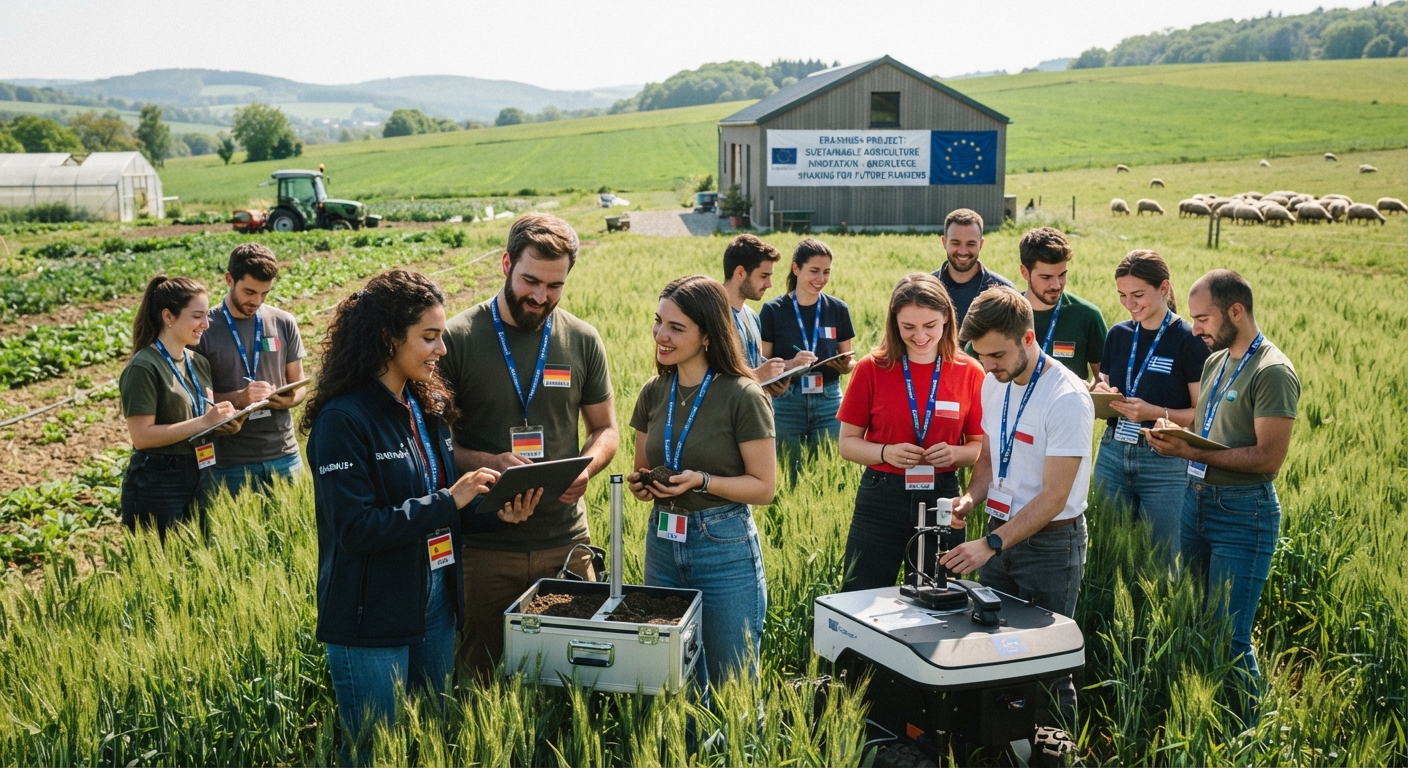 Agricultura sostenible Erasmus+ / Sustainable agriculture Erasmus+